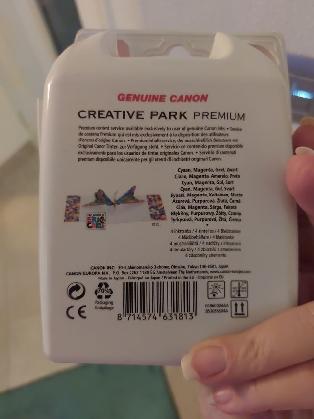 cartucce per canon PIXMA