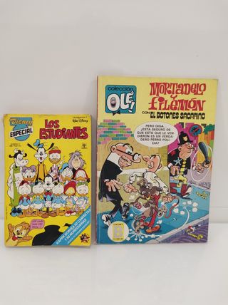 Tebeos Mortadelo y Filemón, y Disney