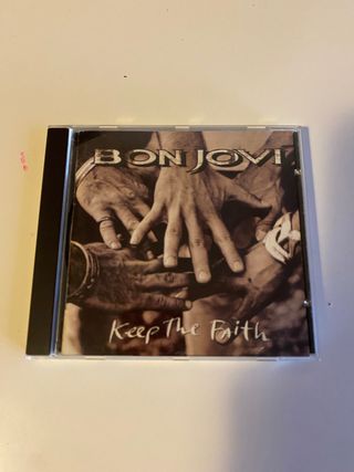 CD Bon Jovi Original "Keep the faith"