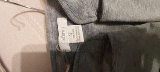 E042-Vestido elástico gris midi