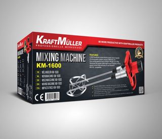 Mezcladora de mortero 1600W