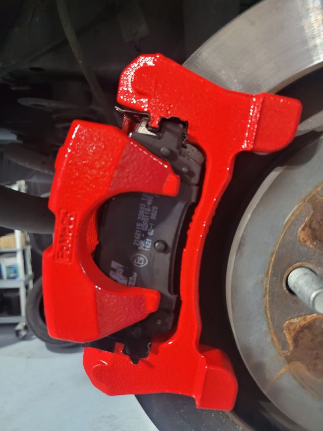 pintura pinzas Mustang