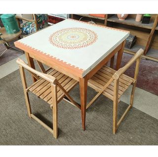 Mesa comedor midcentury mandalas