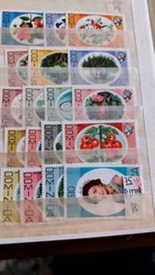 (nu249/253)DOMINICA     DEFINITIVE 1963/1981