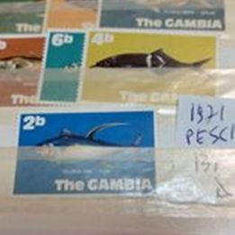 (nu263/266)GAMBIA   DEFINITIVE 1963/1971