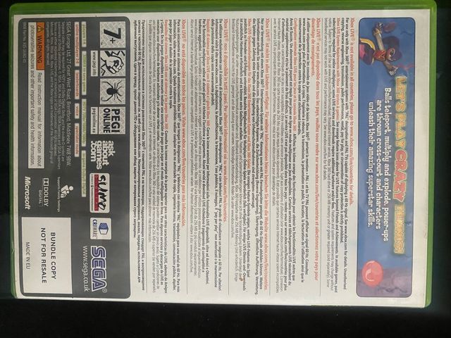 Sega superstars tennis Xbox