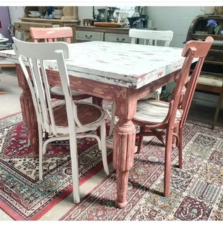 Mesa rústica  Sillas Mocholi