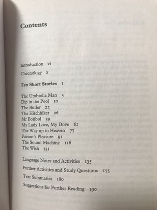 Ten Short Stories - Roald Dahal