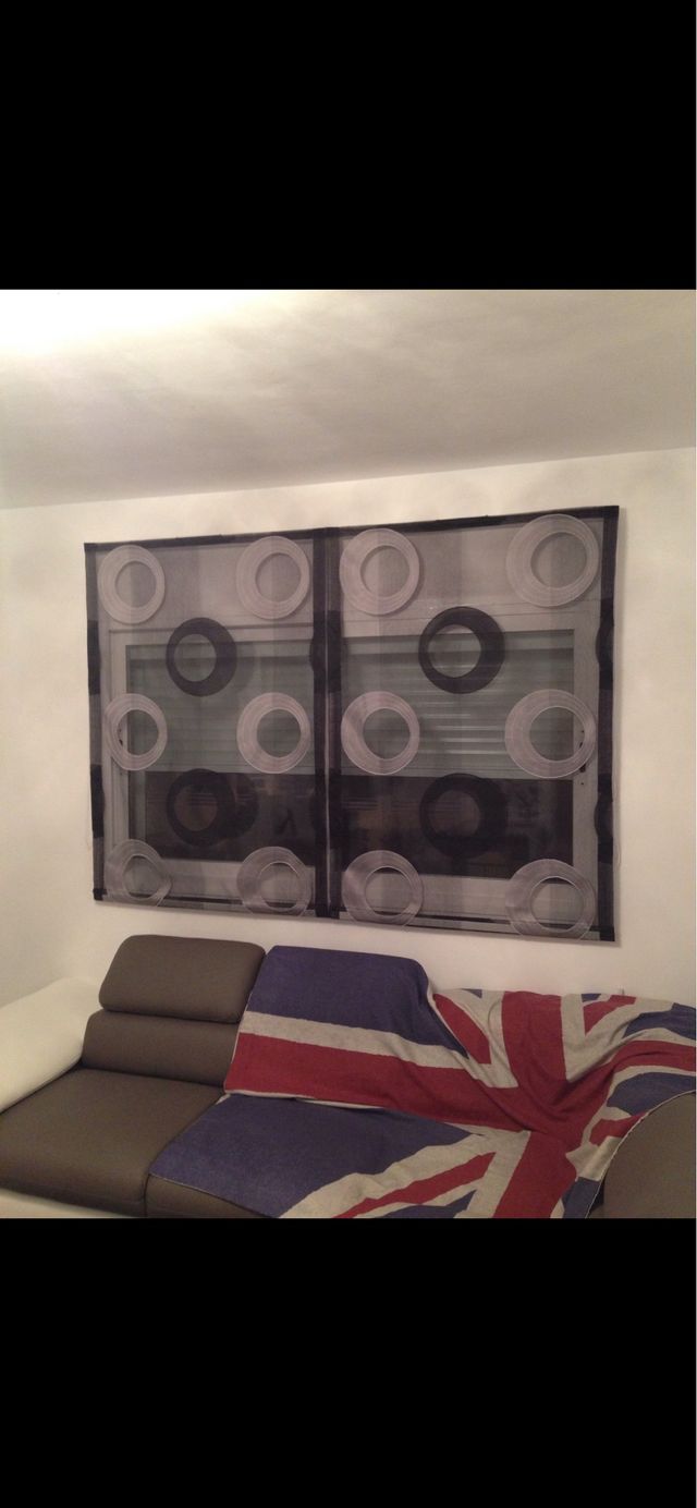 Conjunto cortinas y estores 