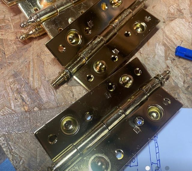 Bisagras puerta blindada