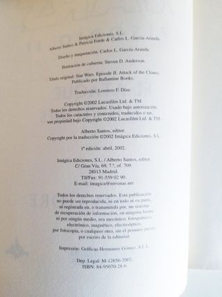 Star Wars. Episodio II: El Ataque De Los Clones.