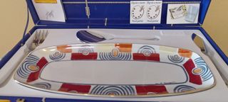 Fuente y cubiertos de pecado