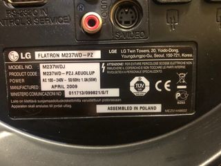 Televisión TV LG 26"