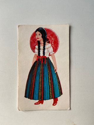Lote cromos álbum Maga Trajes Típicos del Mundo