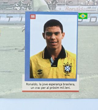 RONALDO ROOKIE! LAS ESTRELLAS DEL MUNDO 1994