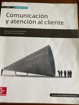 Libro de Comunicación y atención al cliente.