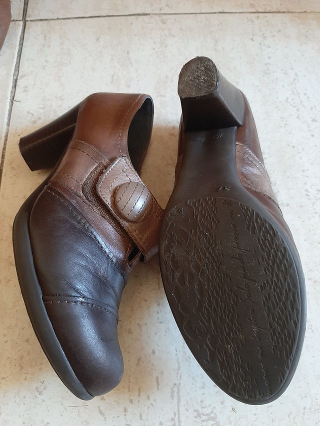 zapatos piel Gianni Zenna + bolso