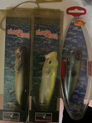 Lote Señuelos Poppers 32 gramos nuevos