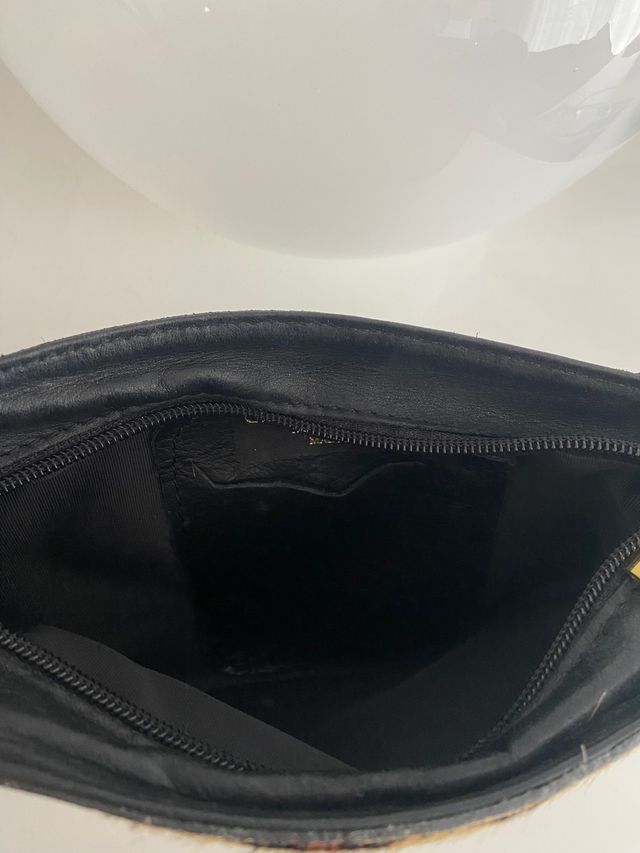 Bolso de mano de leopardo