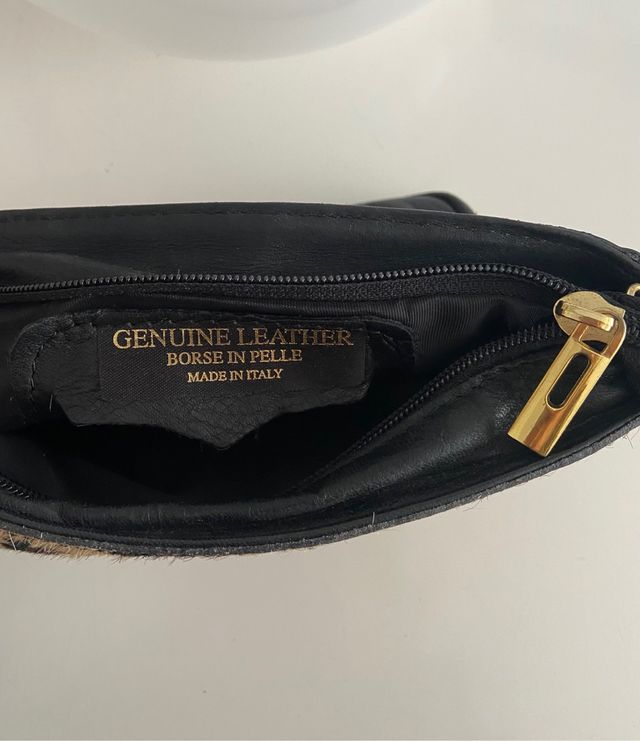 Bolso de mano de leopardo