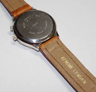 1332-Reloj VOGA - alarma -5Atm -unisex-vintage-NOs