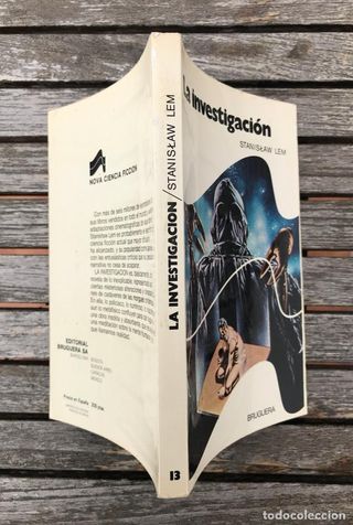LA INVESTIGACIÓN. AUTOR, STANISLAW LEM. BRUGUERA