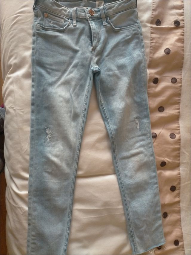 vaqueros niña talla 8 -9
