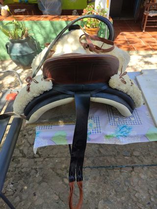 Silla de montar completa marca RAYMO. 