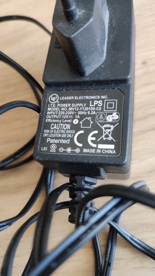 Adaptador de red 12voltios