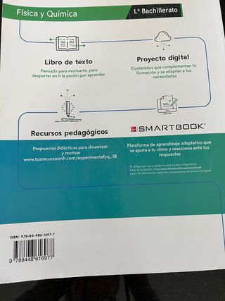 Libro Física y Química 1 Bachillerato