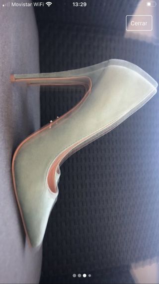 Zapatos verde menta