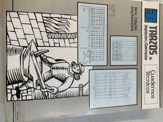 Lote de 5 cuadernos de Trazos: Arquitectura