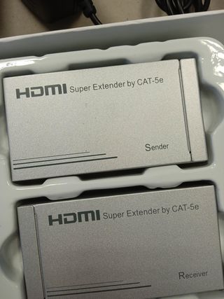 Extensor cable HDMI Ethernet EXTENDER BY CAT-5e