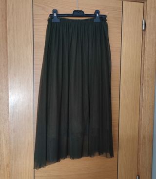 Falda midi 