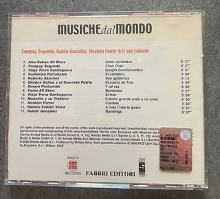 CD - Musiche dal Mondo