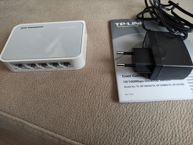 TP-LINK Switch TL-SF1005D 5 Puertos 