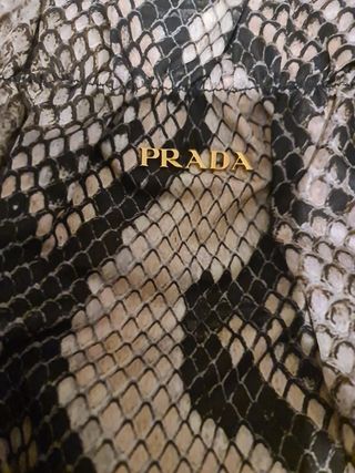 Borsa Prada con stampa anni 2009