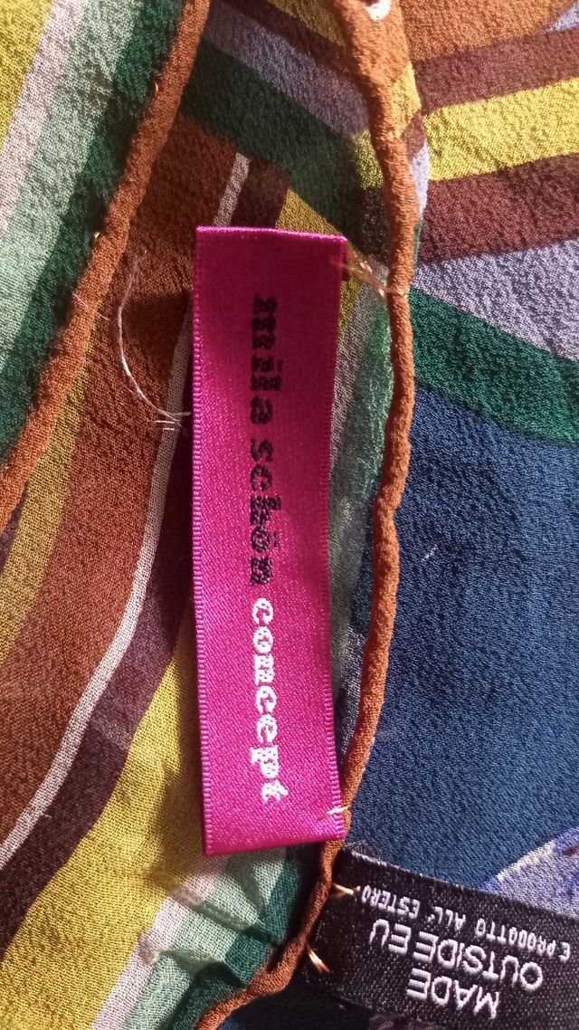 foulard donna multicolore