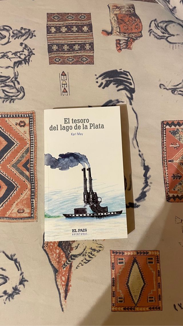 El tesoro del lago de la plata - libro