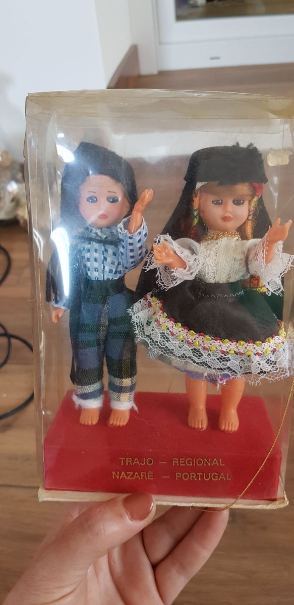 pareja munecas antigua