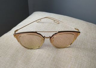 Gafas espejo Rose gold.