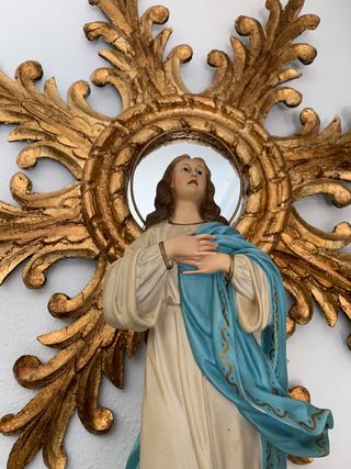 FIGURA RELIGIOSA VIRGEN INMACULADA CONCEPCIÓN