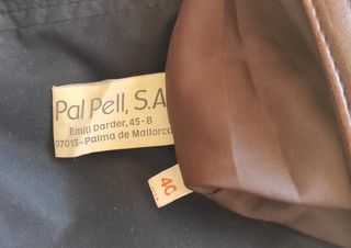 Falda de piel