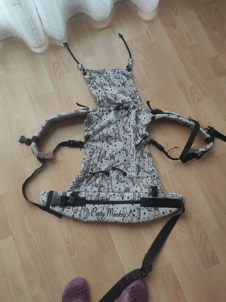 mochila portabebés ergonómica