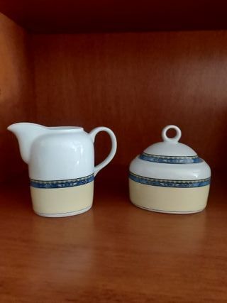 JUEGO CAFÉ, AZUCARERO Y JARRA LECHE