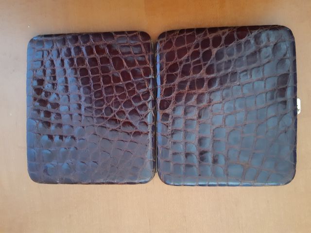 Portasigarette coccodrillo