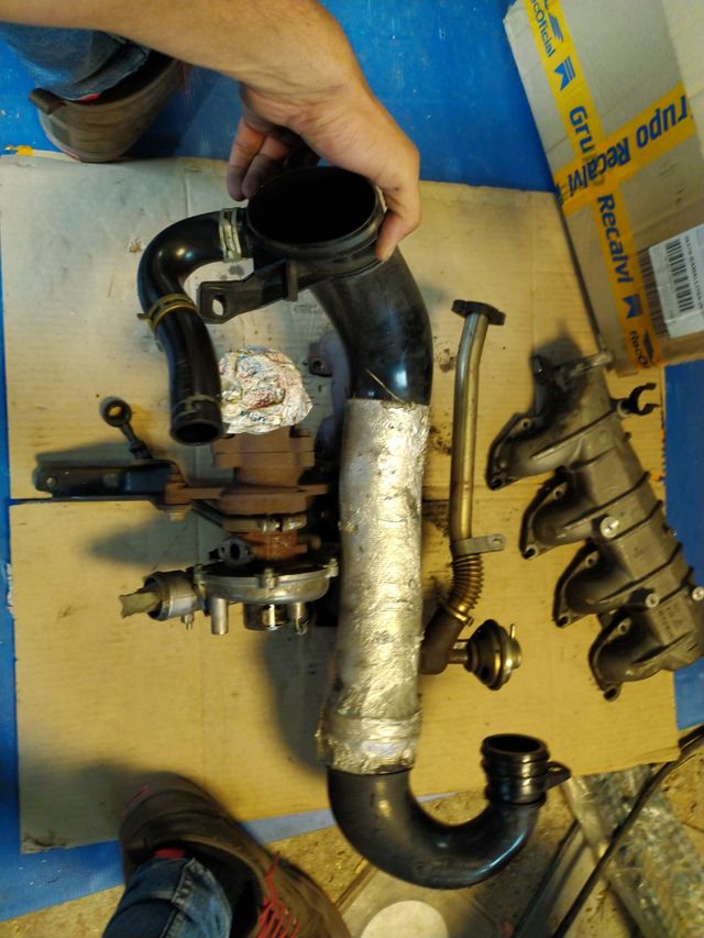 turbo y admision 2.0 hdi