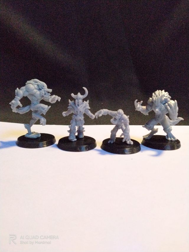 Equipo Undeads Bloodbowl Resina