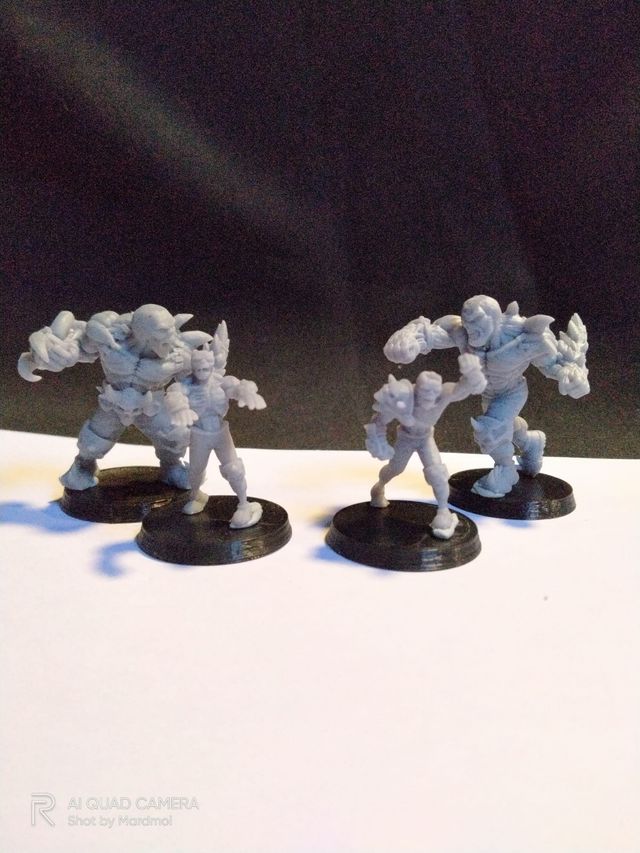 Equipo Undeads Bloodbowl Resina
