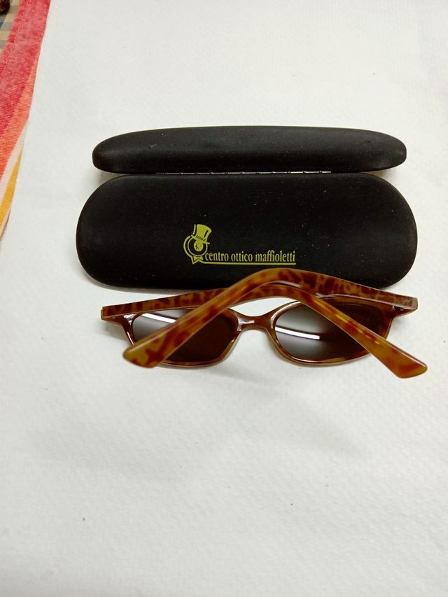 gafas de sol marrones, hand polished